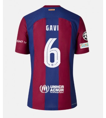 Barcelona Paez Gavi #6 Kotipaita 2023-24 Lyhyet Hihat